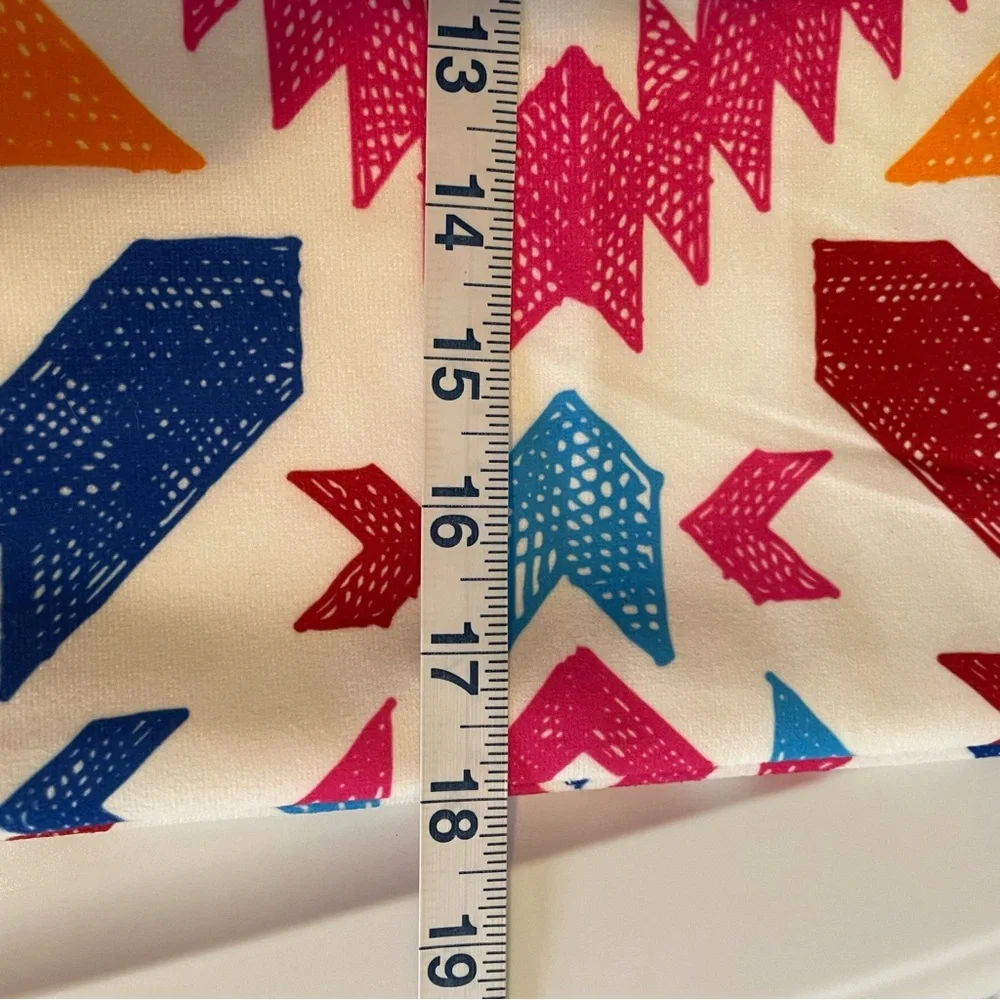 Native Southwestern Aztec Patterned Fabric Pillow Covers 18x18 Poly Bohemian 2